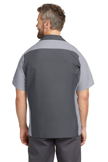 Red Kap - Short Sleeve Ripstop Crew Shirt. SY20