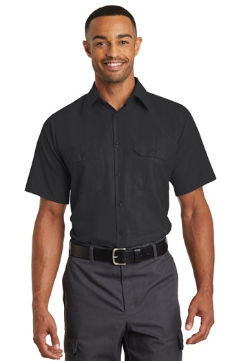 Red Kap - Short Sleeve Solid Ripstop Shirt. SY60