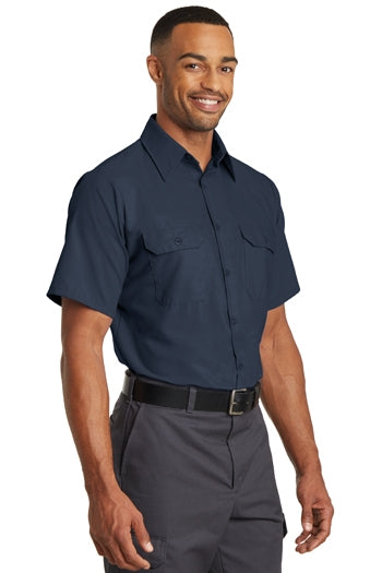 Red Kap - Short Sleeve Solid Ripstop Shirt. SY60