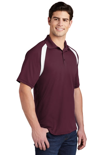 Sport-Tek - Dry Zone Colorblock Raglan Polo. T476