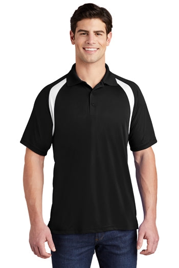Sport-Tek - Dry Zone Colorblock Raglan Polo. T476