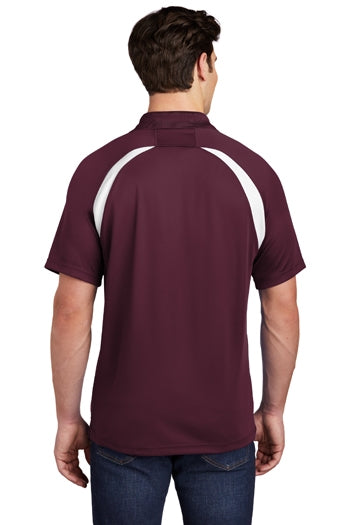 Sport-Tek - Dry Zone Colorblock Raglan Polo. T476