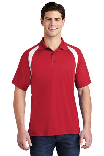 Sport-Tek - Dry Zone Colorblock Raglan Polo. T476