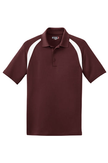 Sport-Tek - Dry Zone Colorblock Raglan Polo. T476