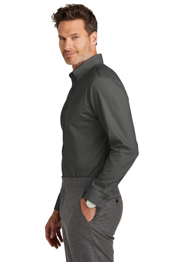Brooks Brothers® - Tall Wrinkle-Free Stretch Nailhead Shirt. TBB18002
