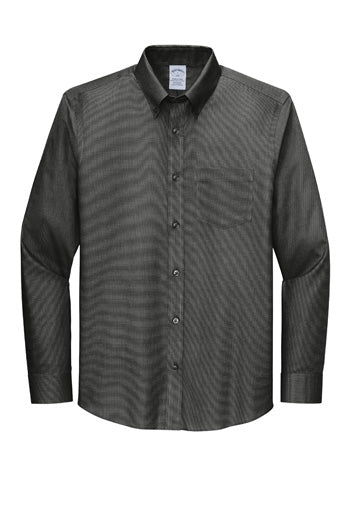 Brooks Brothers® - Tall Wrinkle-Free Stretch Nailhead Shirt. TBB18002