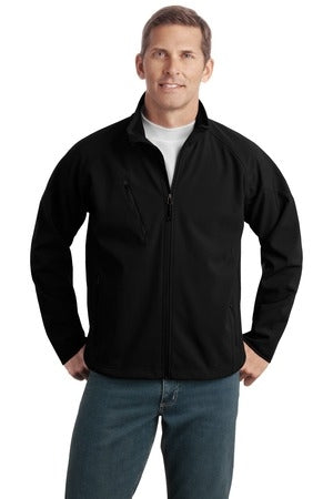 Port Authority - Tall Textured Soft Shell Jacket. TLJ705