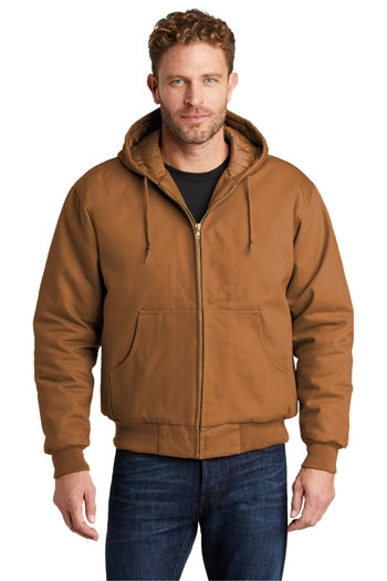 CornerStone® - Tall Duck Cloth Hooded Work Jacket. TLJ763H