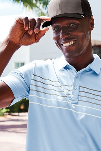 TravisMathew - Coto Performance Chest Stripe Polo. TM1MY400