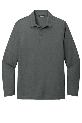TravisMathew - Oceanside Heather Long Sleeve Polo. TM1MZ343