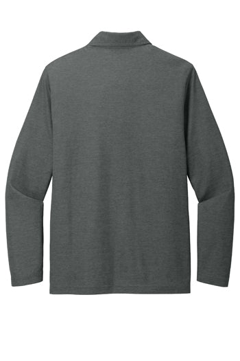 TravisMathew - Oceanside Heather Long Sleeve Polo. TM1MZ343