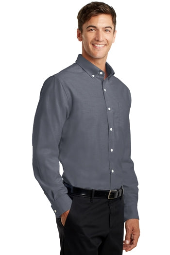 Port Authority - Tall SuperPro™ Oxford Shirt. TS658