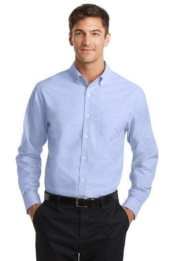 Port Authority - Tall SuperPro™ Oxford Shirt. TS658