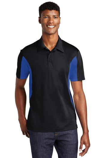 Sport-Tek - Tall Side Blocked Micropique Sport-Wick Polo. TST655