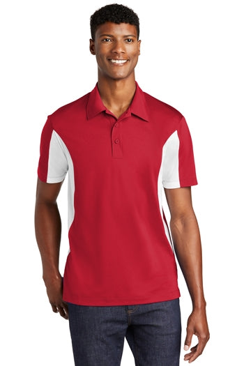 Sport-Tek - Tall Side Blocked Micropique Sport-Wick Polo. TST655