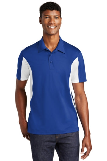 Sport-Tek - Tall Side Blocked Micropique Sport-Wick Polo. TST655
