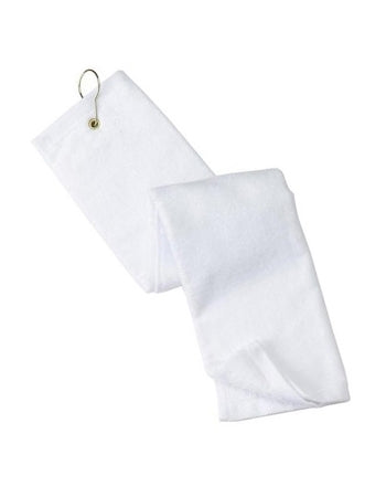 Port Authority - Grommeted Tri-Fold Golf Towel. TW50