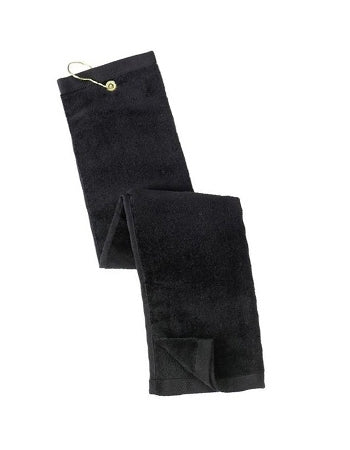 Port Authority - Grommeted Tri-Fold Golf Towel. TW50