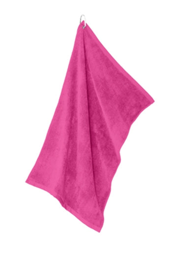Port Authority ® - Grommeted Microfiber Golf Towel. TW530