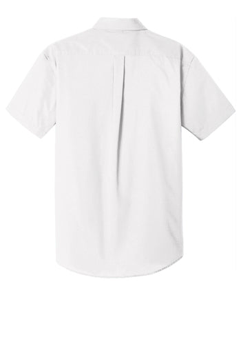 Port Authority - Short Sleeve Carefree Poplin Shirt. W101