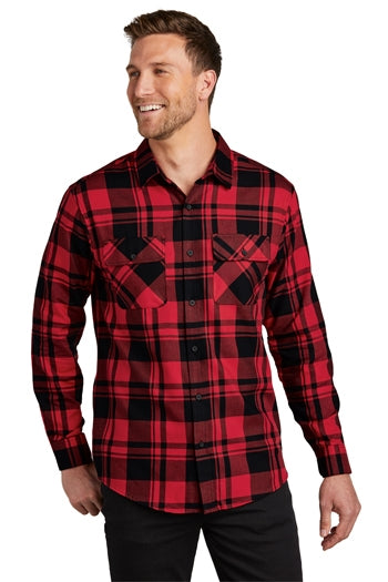 Port Authority - Plaid Flannel Shirt. W668