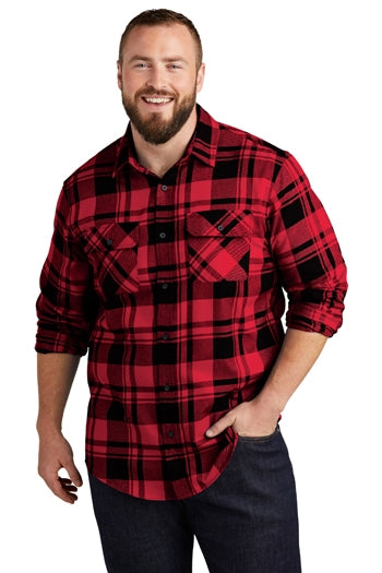 Port Authority - Plaid Flannel Shirt. W668