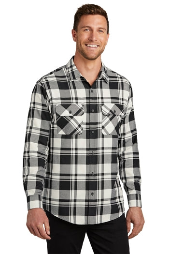 Port Authority - Plaid Flannel Shirt. W668