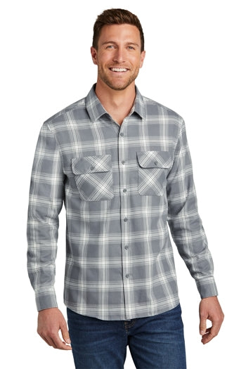Port Authority - Plaid Flannel Shirt. W668