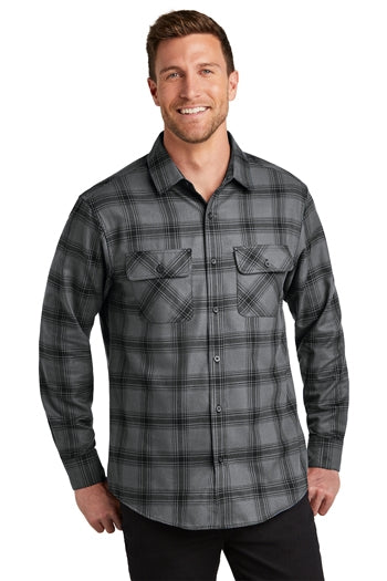 Port Authority - Plaid Flannel Shirt. W668