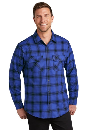 Port Authority - Plaid Flannel Shirt. W668