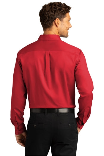 Port Authority - Long Sleeve SuperPro React™ Twill Shirt. W808