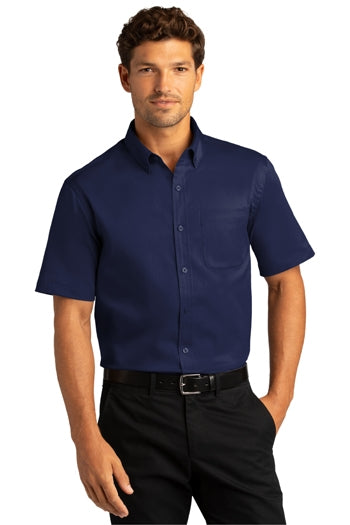 Port Authority - Short Sleeve SuperPro React™Twill Shirt. W809