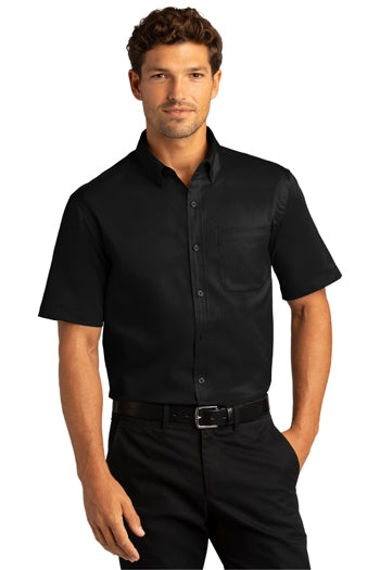 Port Authority - Short Sleeve SuperPro React™Twill Shirt. W809