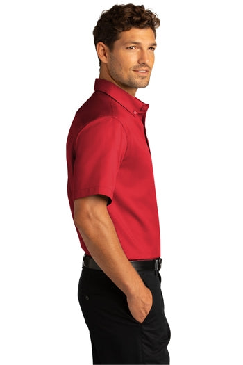 Port Authority - Short Sleeve SuperPro React™Twill Shirt. W809