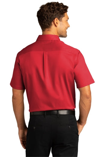 Port Authority - Short Sleeve SuperPro React™Twill Shirt. W809