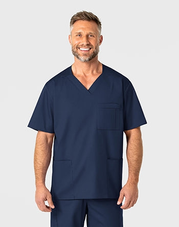 WonderWink - WonderWORK Men's V-neck Scrub Top. 103