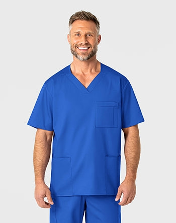 WonderWink - WonderWORK Men's V-neck Scrub Top. 103