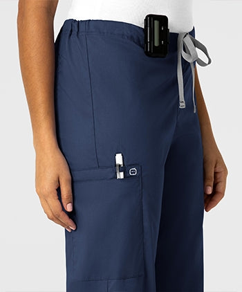 WonderWink - WonderWORK Unisex Drawstring Cargo Scrub Pants. 500
