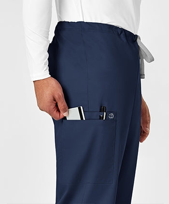 WonderWink - WonderWORK Unisex Drawstring Cargo Scrub Pants. 500