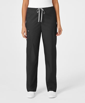 WonderWink - WonderWORK Unisex Drawstring Cargo Scrub Pants - TALL. 500T