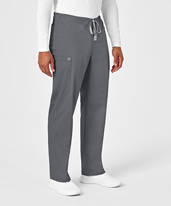 WonderWink - WonderWORK Unisex Drawstring Cargo Scrub Pants - SHORT. 500S