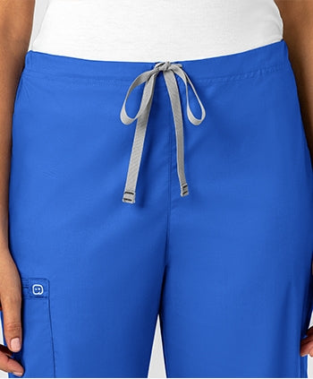 WonderWink - WonderWORK Unisex Drawstring Cargo Scrub Pants - TALL. 500T