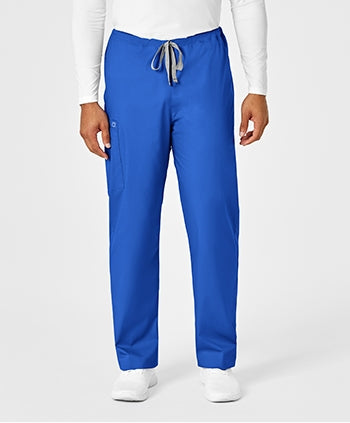 WonderWink - WonderWORK Unisex Drawstring Cargo Scrub Pants - TALL. 500T