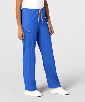 WonderWink - WonderWORK Unisex Drawstring Cargo Scrub Pants - TALL. 500T