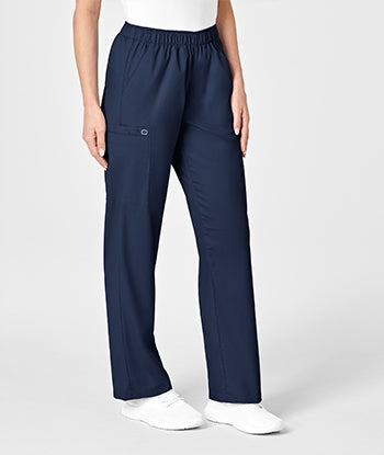 WonderWink - WonderWORK Women's Pull-On Cargo Scrub Pants. 501
