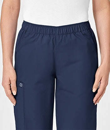 WonderWink - WonderWORK Women's Pull-On Cargo Scrub Pants. 501