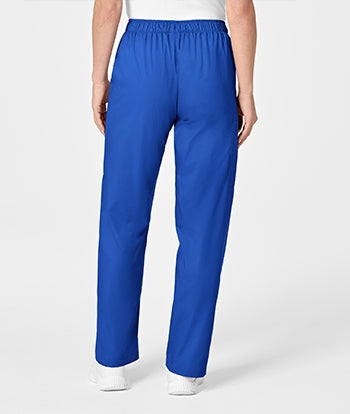 WonderWink - WonderWORK Women's Pull-On Cargo Scrub Pants - PETITE. 501P
