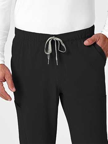 WonderWink - RENEW Men's Jogger Scrub Pant - SHORT. 5034S