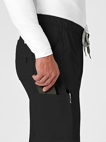 WonderWink - RENEW Men's Jogger Scrub Pant - SHORT. 5034S