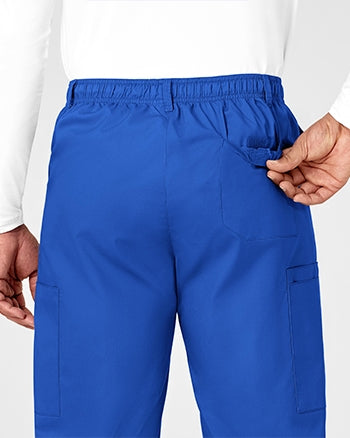 WonderWink - WonderWORK Men's Cargo Scrub Pants - SHORT. 503S